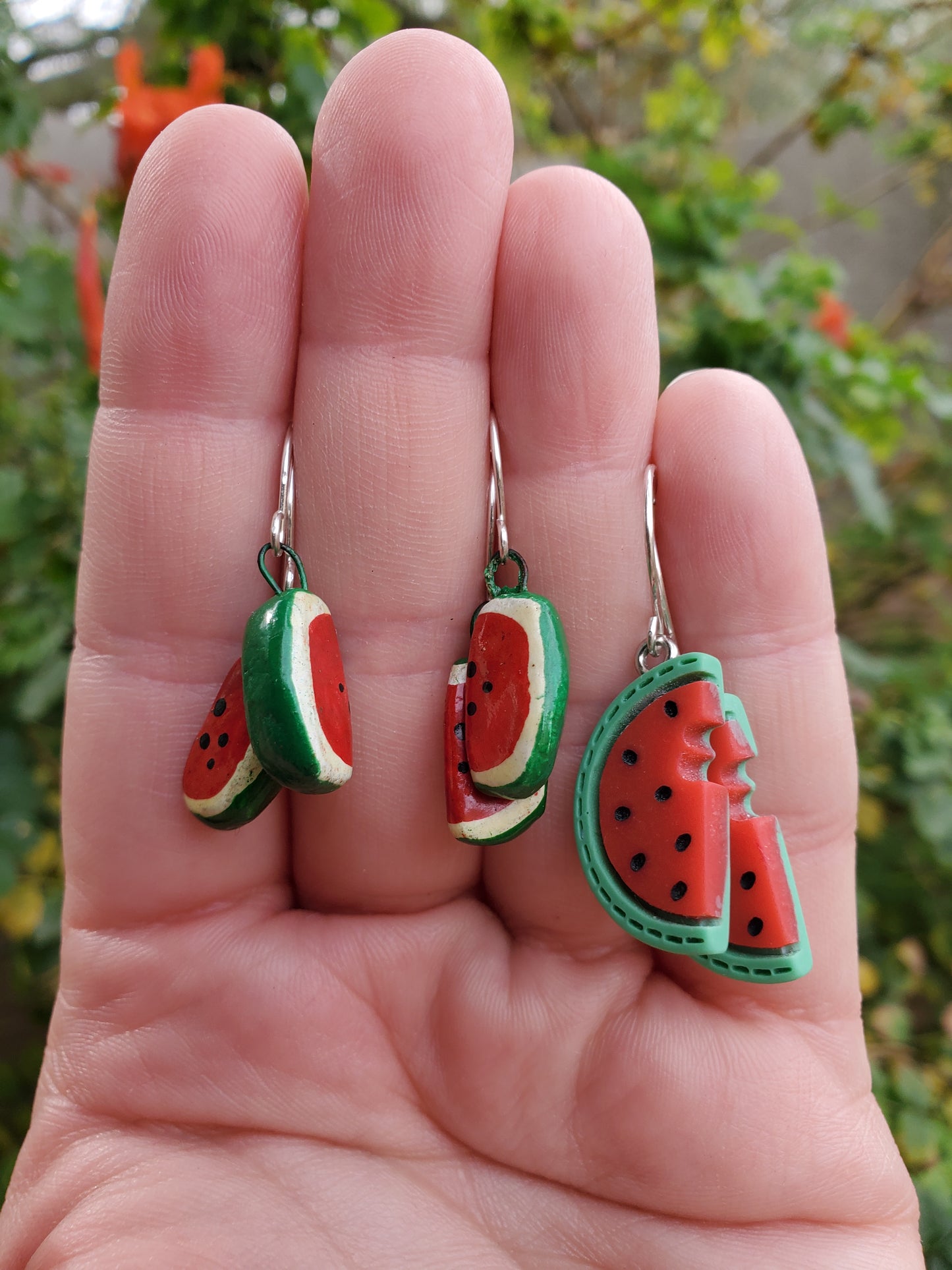 Watermelon Earrings
