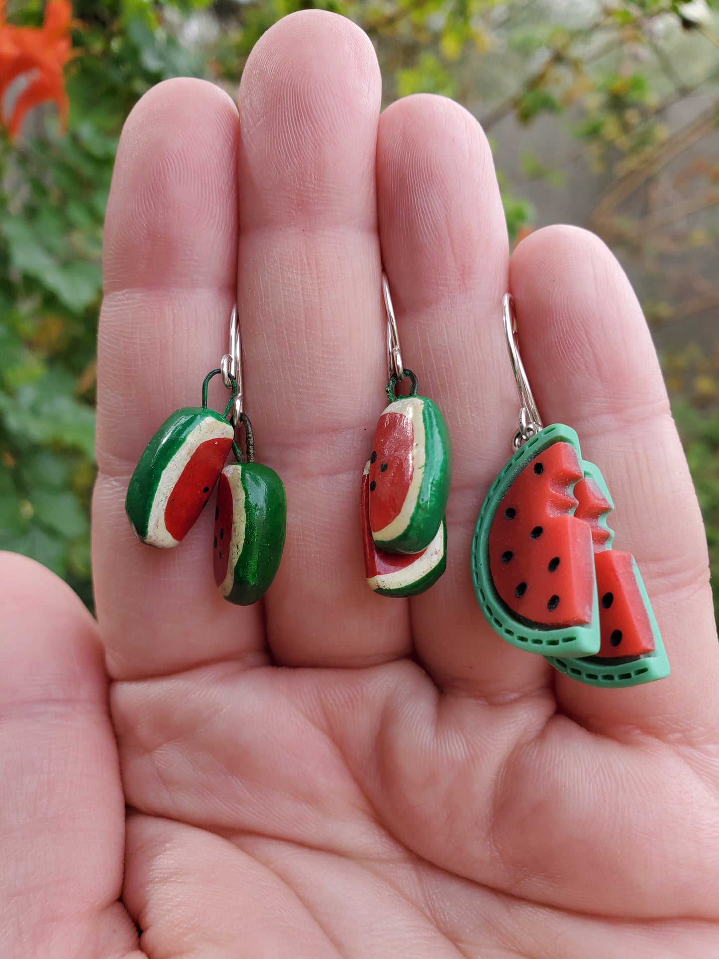 Watermelon Earrings