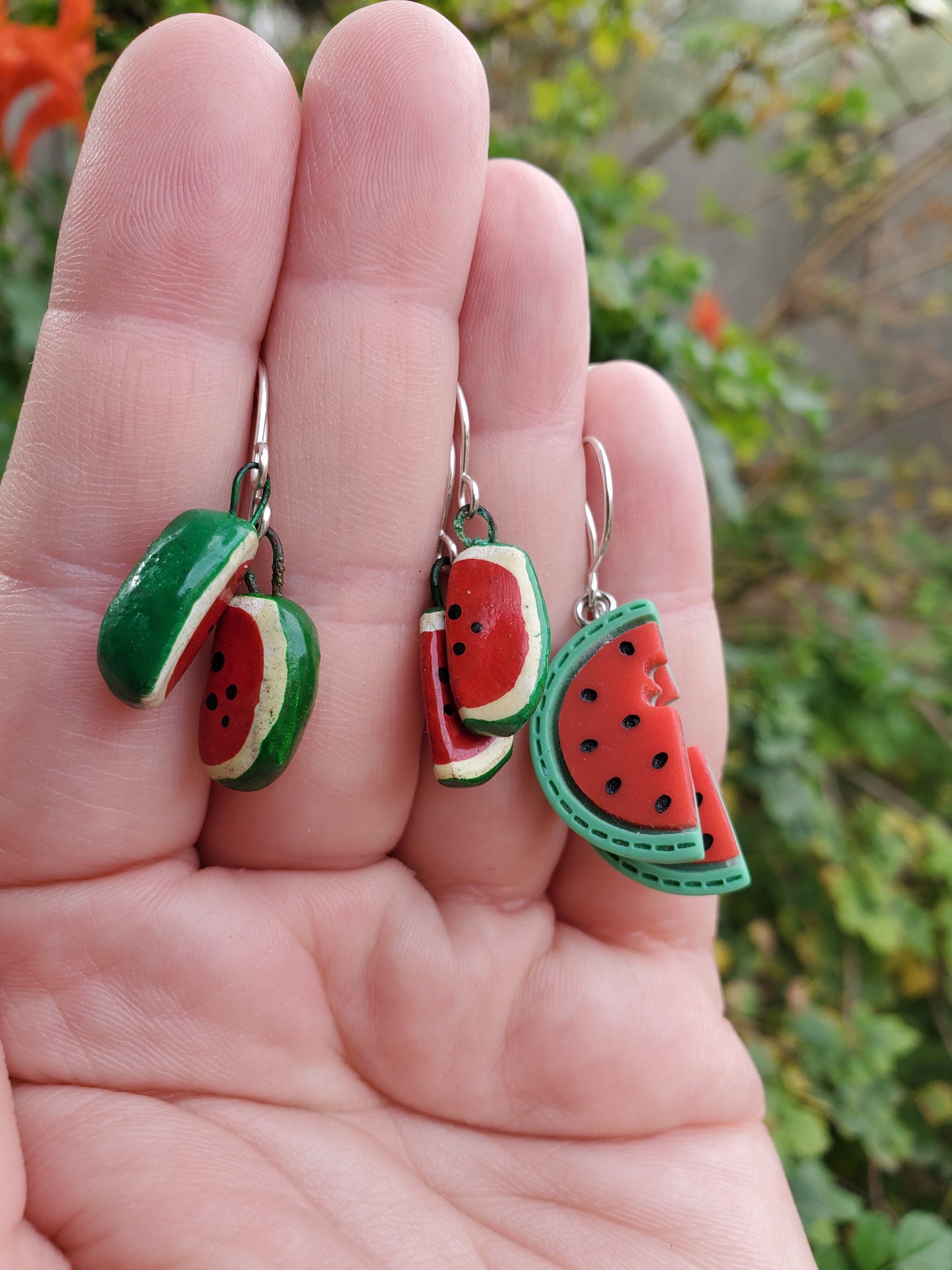 Watermelon Earrings