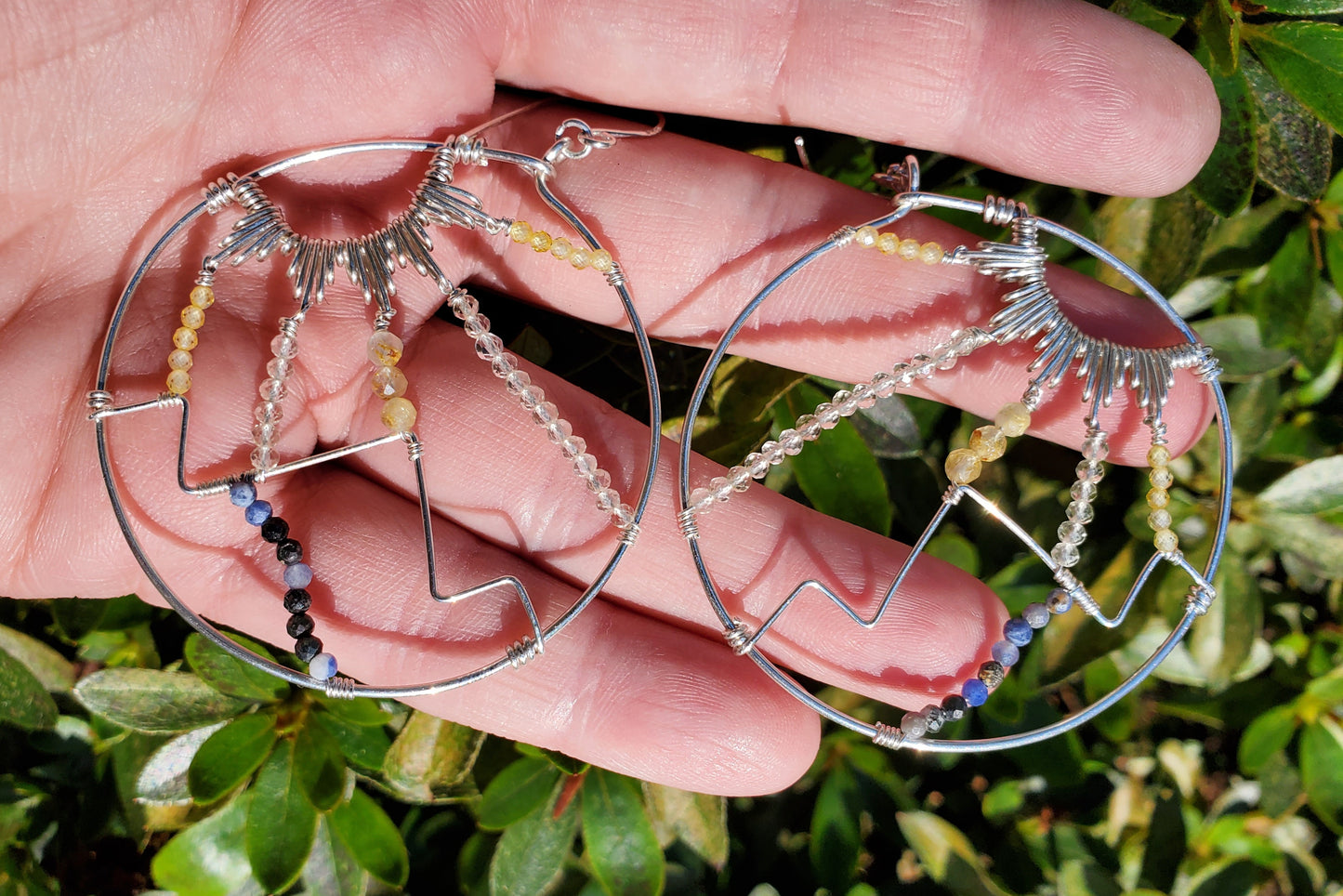 Mountain-scape Earrings