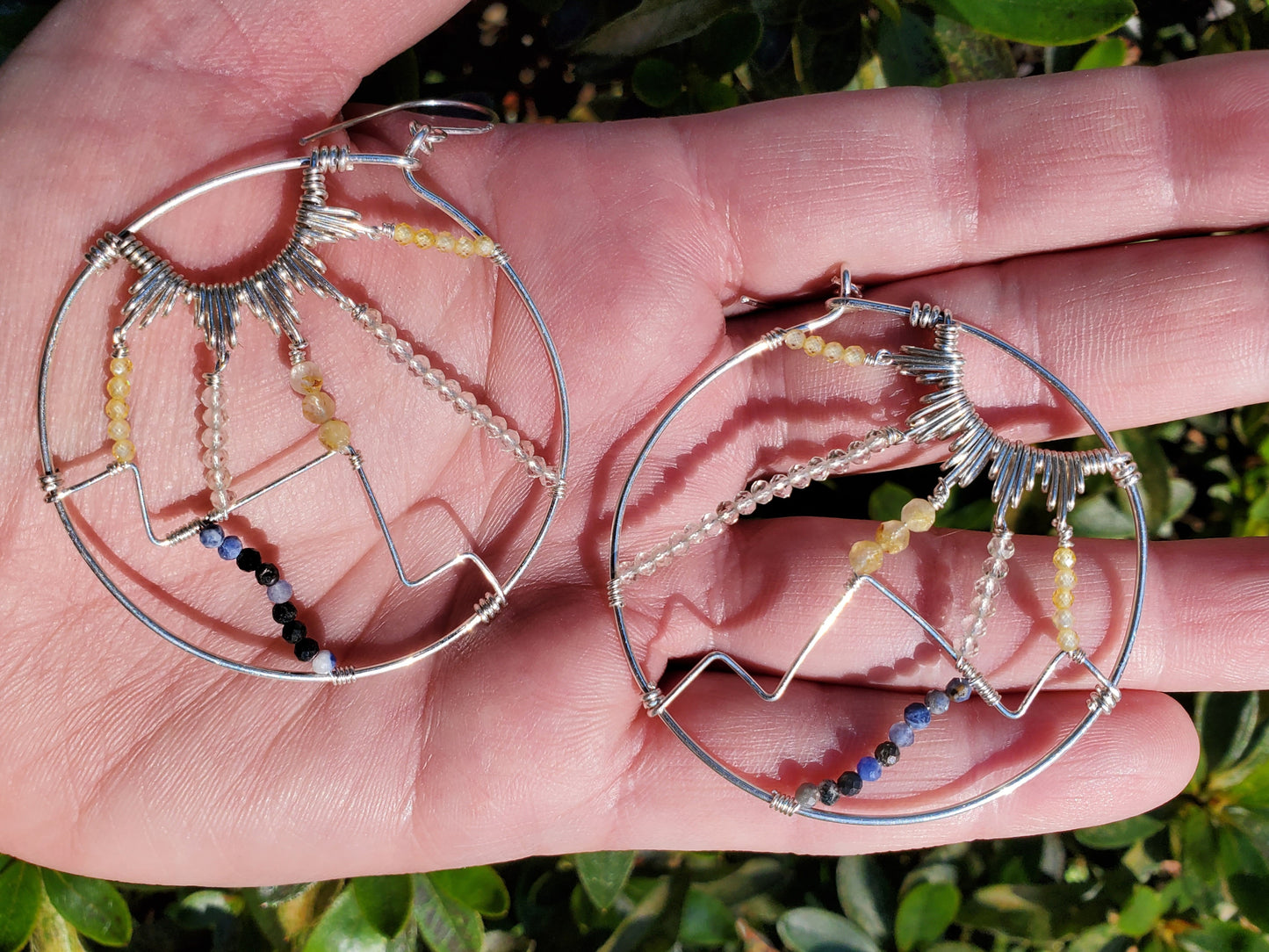 Mountain-scape Earrings