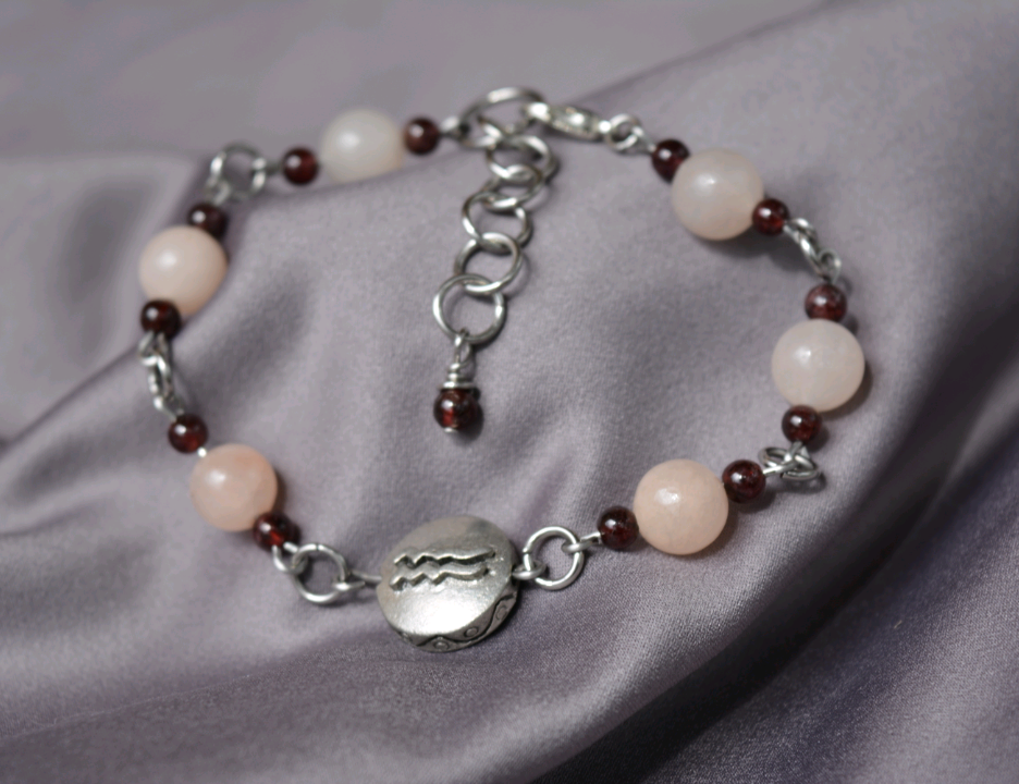 Aquarius Zodiac Bracelet