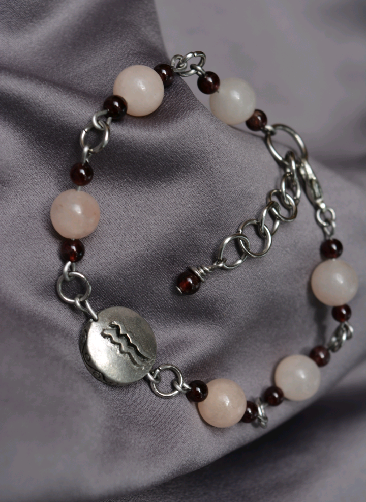 Aquarius Zodiac Bracelet