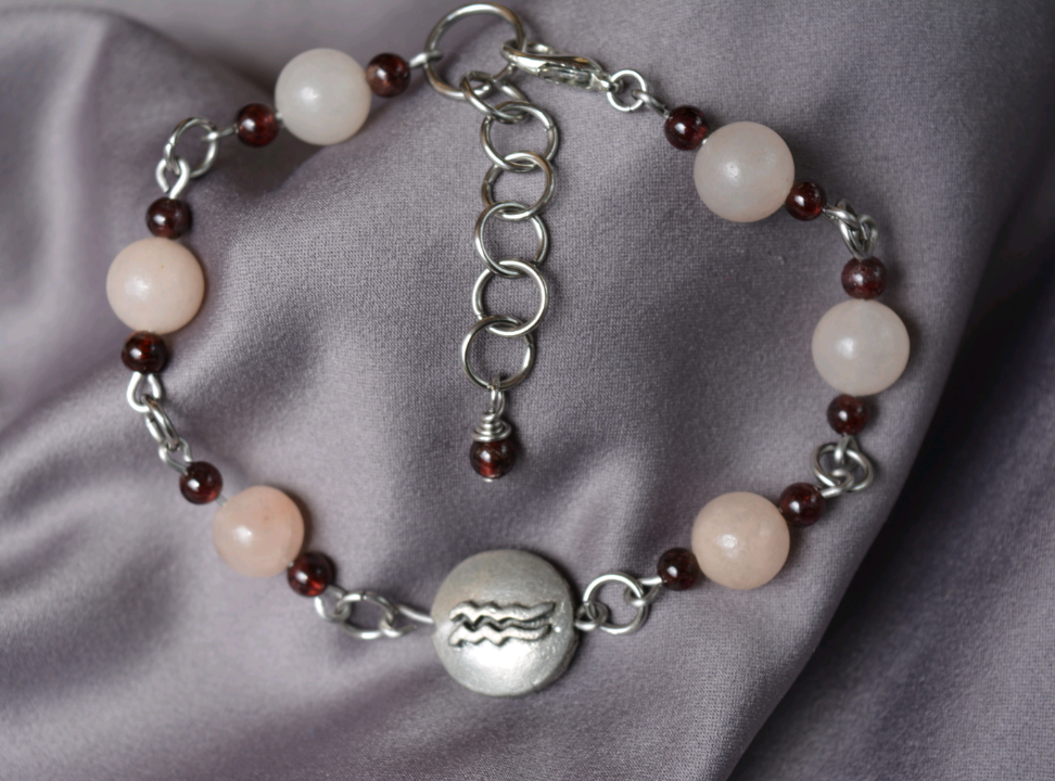 Aquarius Zodiac Bracelet