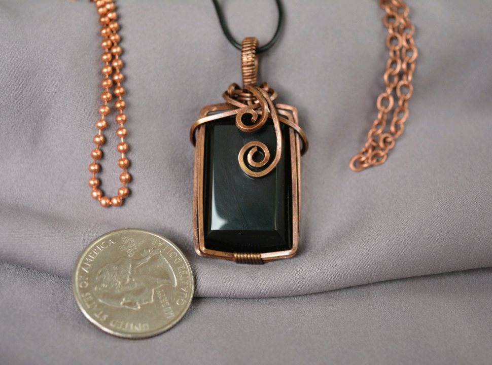 Dragonglass - Obsidian Pendant