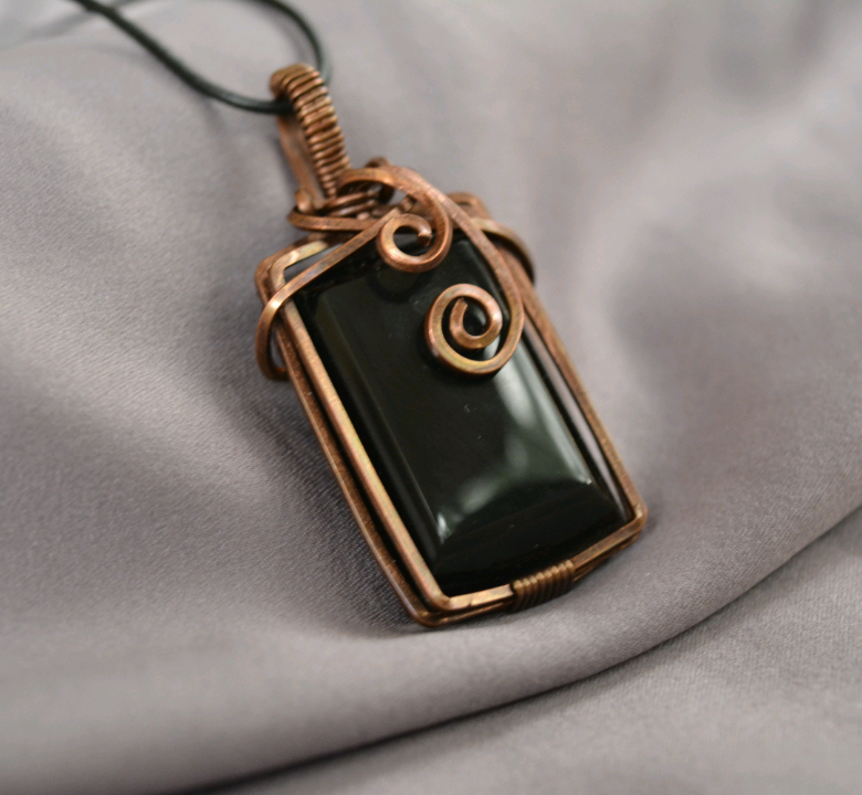 Dragonglass - Obsidian Pendant