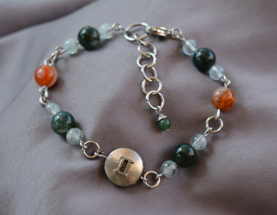 Gemini Zodiac Bracelet