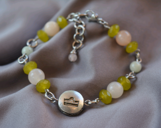 Libra Zodiac Bracelet