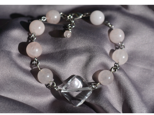 Transcendence - Rose Quartz Bracelet