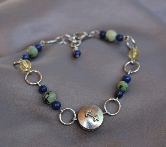 Sagittarius Zodiac Bracelet