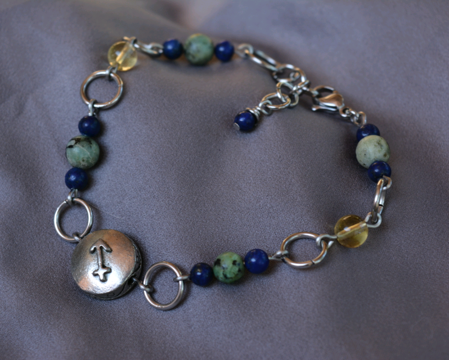 Sagittarius Zodiac Bracelet