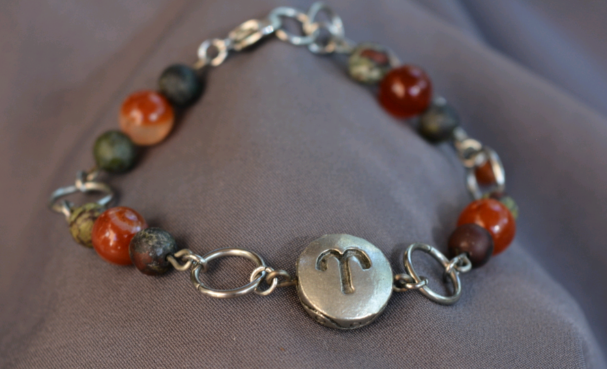 Aries Zodiac Bracelet