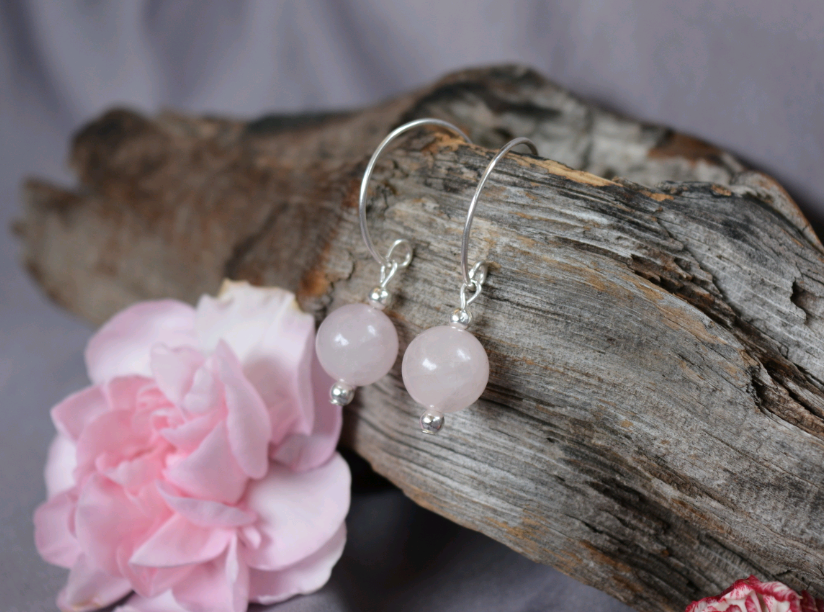 Hoop Hook Earrings - 925 Sterling Silver