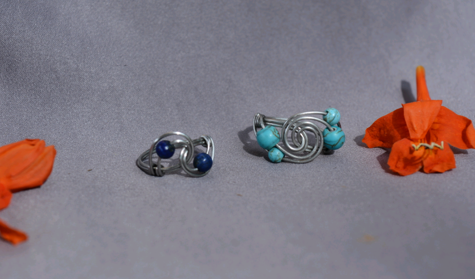 Spiral Ring - Lapis Lazuli