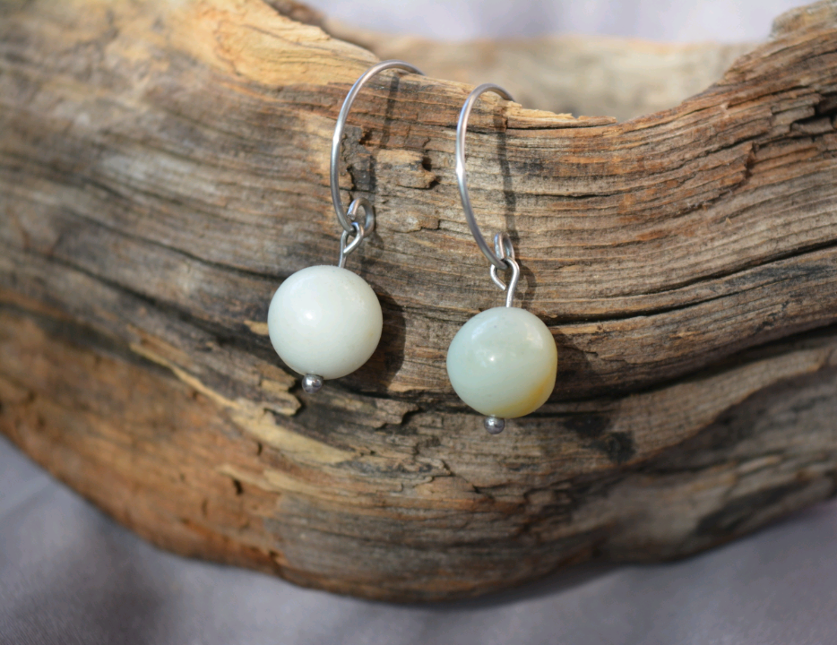 Hoop Hook Earrings - Steel