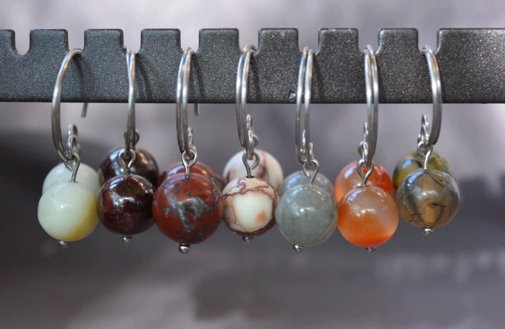 Hoop Hook Earrings - Steel