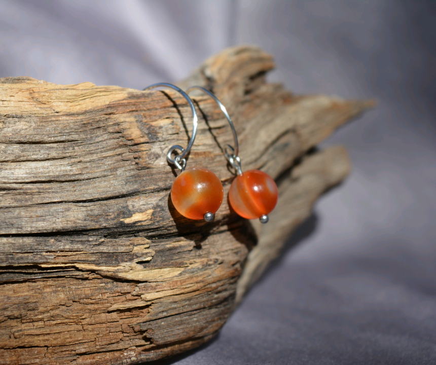 Hoop Hook Earrings - Steel