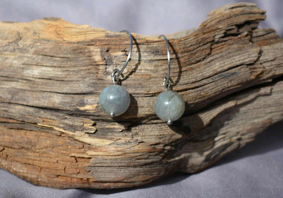 Hoop Hook Earrings - Steel