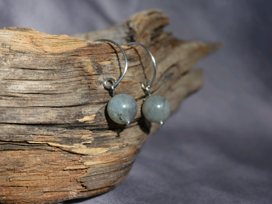 Hoop Hook Earrings - Steel