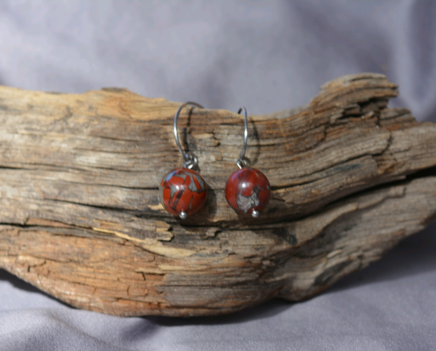 Hoop Hook Earrings - Steel