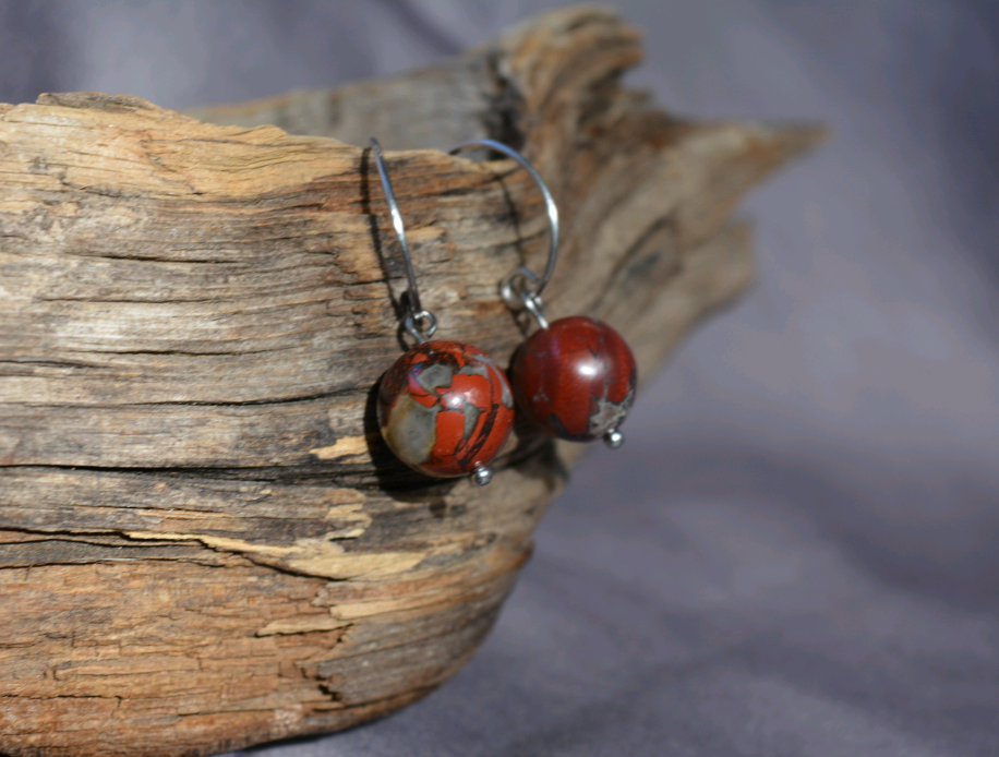 Hoop Hook Earrings - Steel