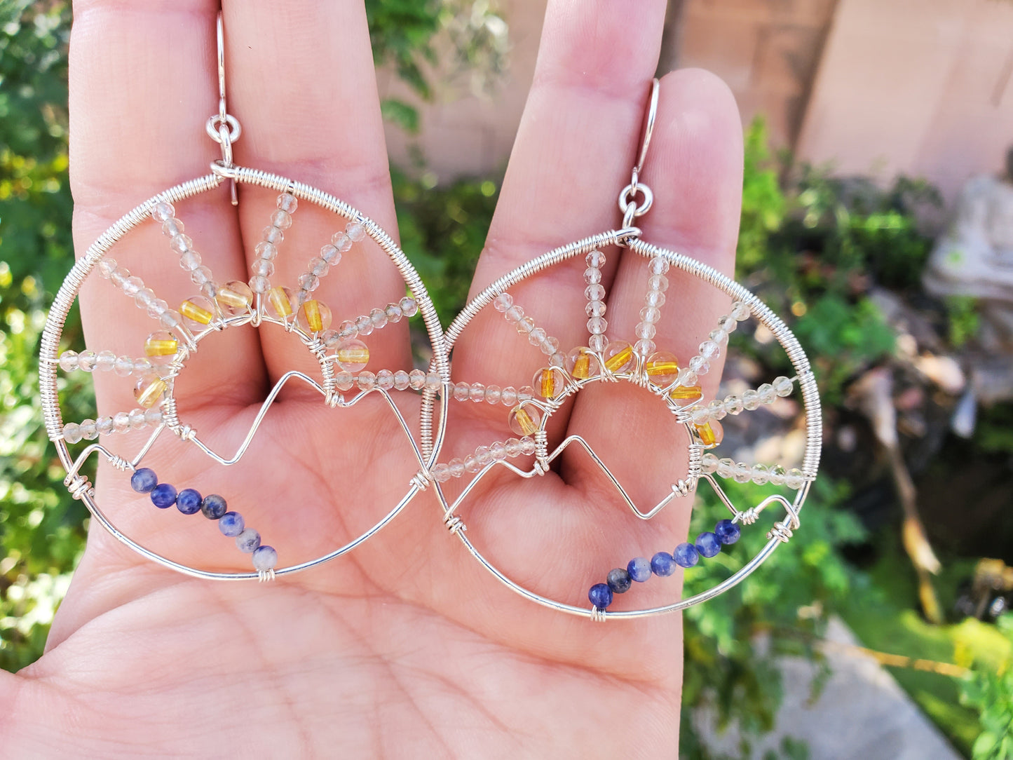 Mountain Sunrise Earrings