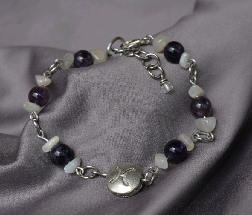 Pisces Zodiac Bracelet