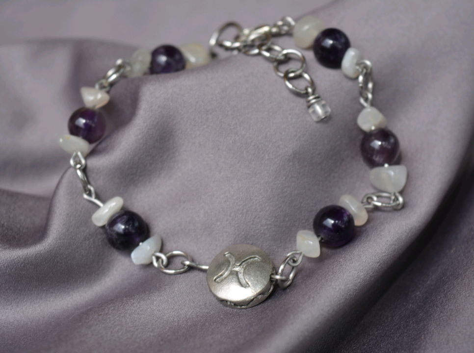 Pisces Zodiac Bracelet