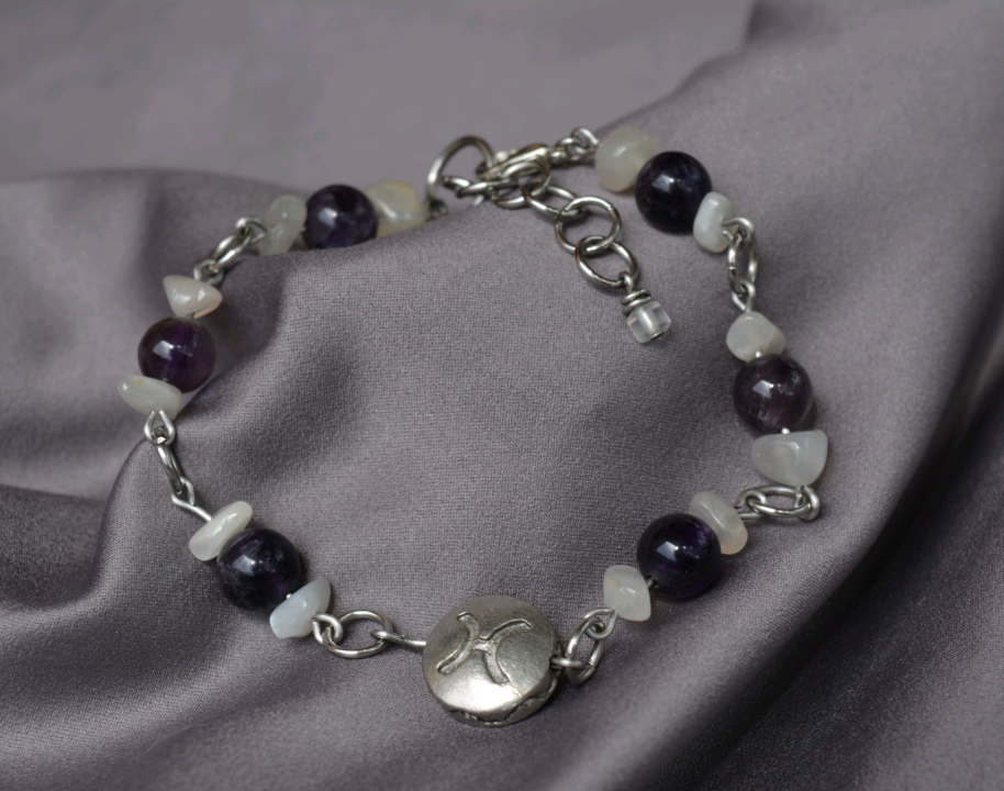 Pisces Zodiac Bracelet